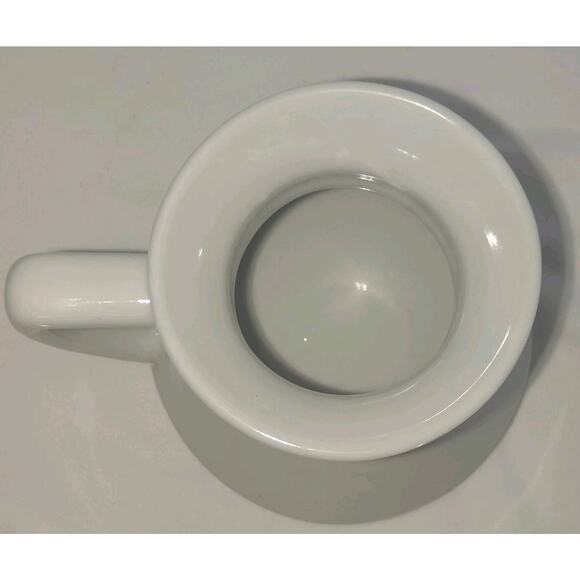 NBC Sports Coffee Mug Cup Super Rare Vtg Non Skid 12 Oz Rainbow Peacock Logo - Picture 7 of 11